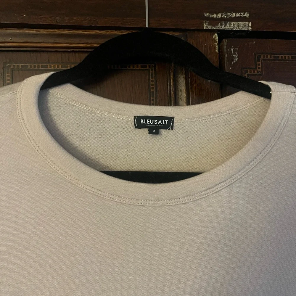 BLEUSALT Dress- The Long Sleeve Crew Dress NWOT - Picture 3 of 7